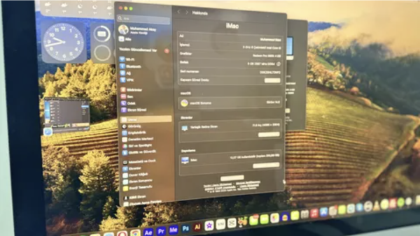 iMac 21.5 / 4K / Core i5 / 8GB | 256GB |4GB Radeon Pro 560|2019 - Görsel 4